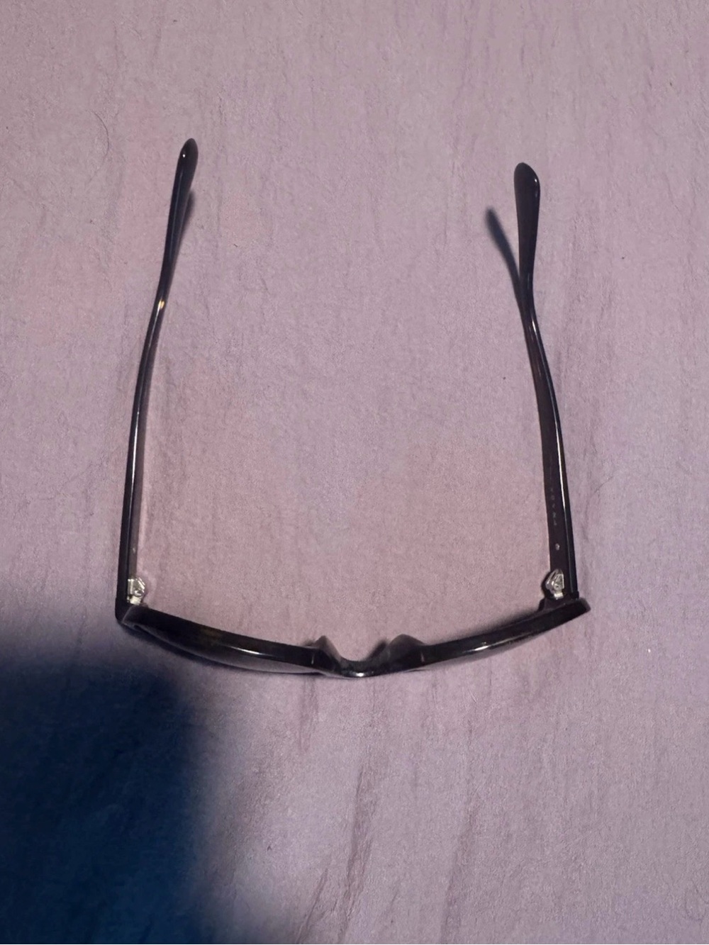 Prada Black Rectangular Sunglasses with Dark Lenses - Picture 5 of 5
